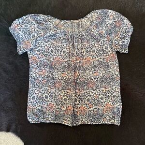 Daisy Fuentes floral shirt